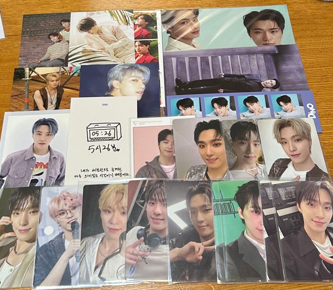 SEVENTEEN セブチ ディノ トレカ ポストカード まとめ売り - メルカリ