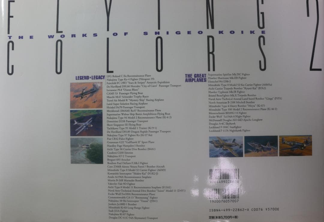 希少　フライング・カラーズ 2（Flying Colors 2）小池繫夫　中古本