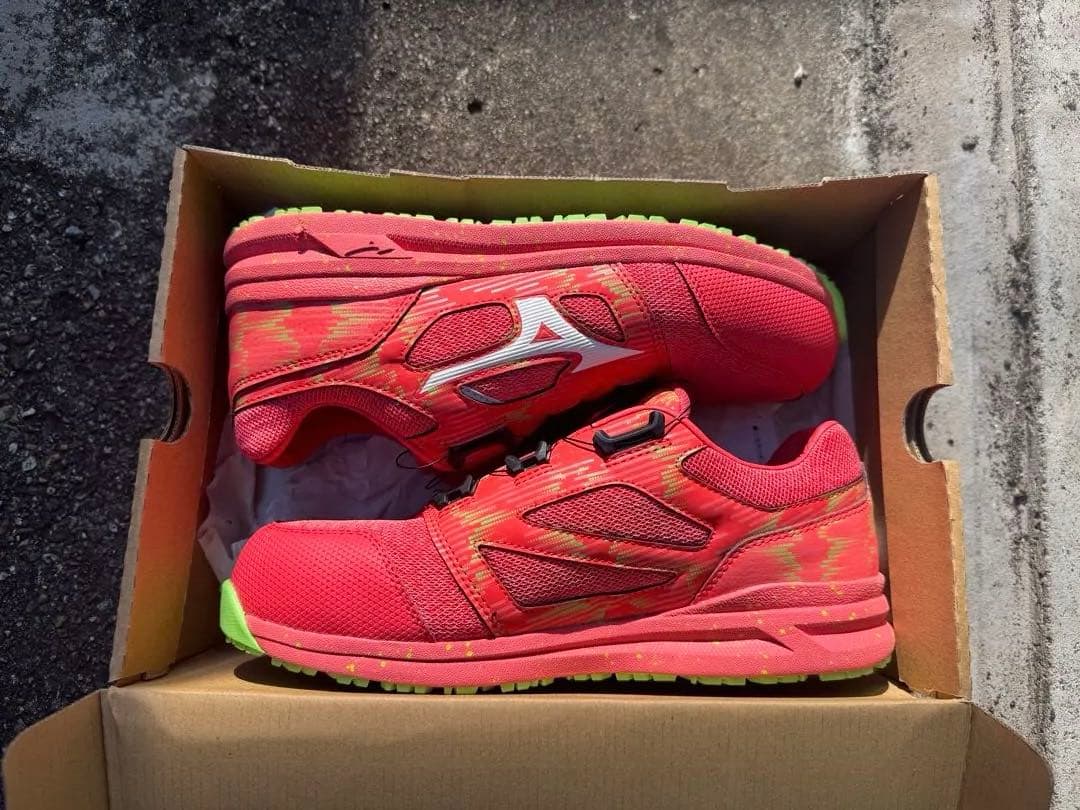 s*a様 安全靴 27.0cm ピンク BOAシステム