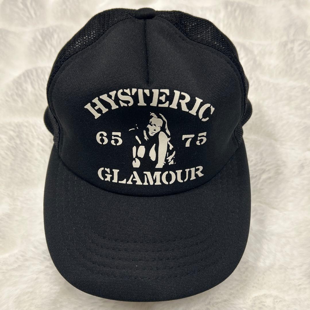 HYSTERIC GLAMOUR ブラックキャップ - メルカリ