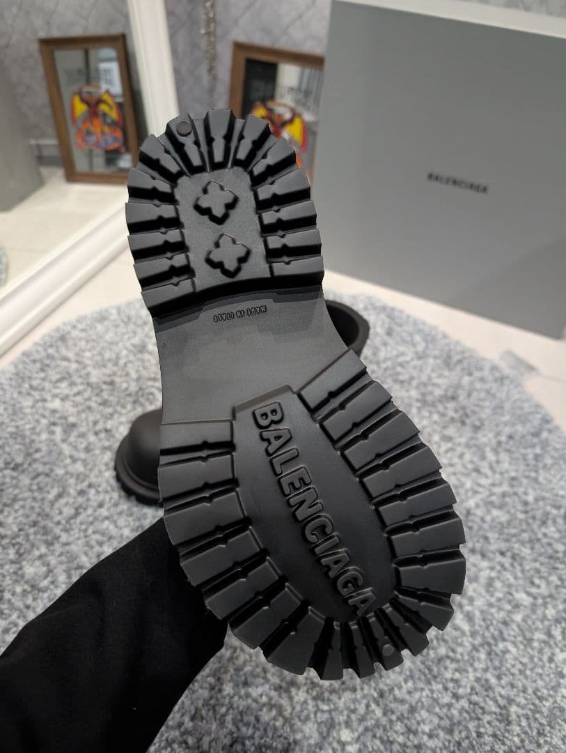 漢atmgami様 新品 BALENCIAGA ステロイドブーツ 39 正規品 - メルカリ