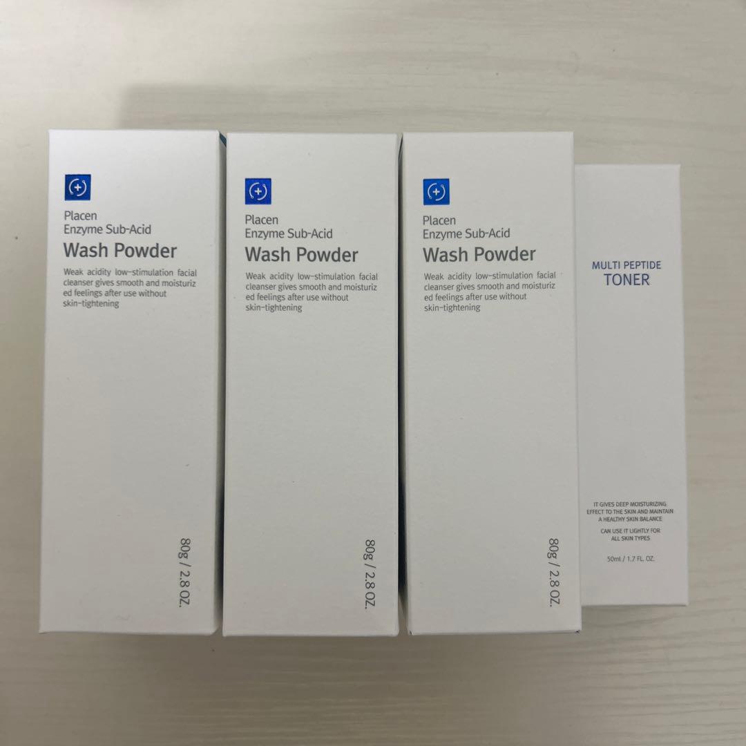 ルネセル　ウォシュパウダー 3点+50mlトナー 楽天市場】RENECELL ウォッシュパウダー（酵素洗顔料）80g | ルネセル