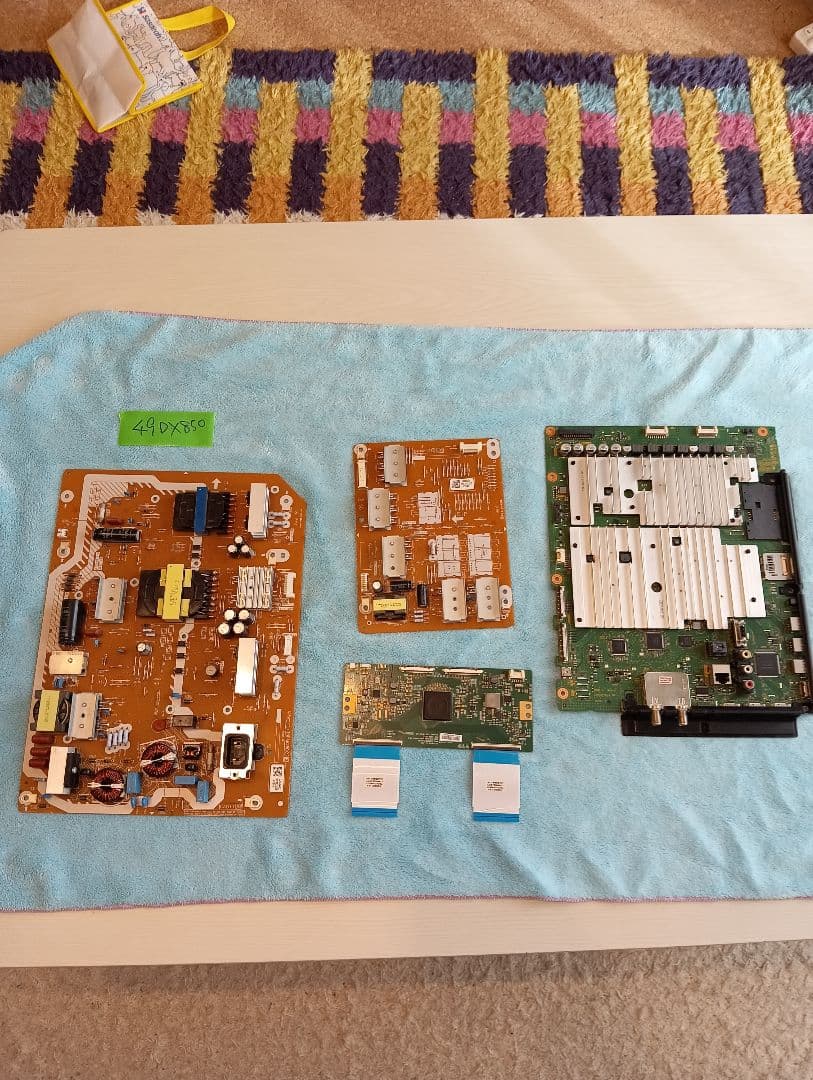 電源基板 セットPanasonic VIERA TH-49DX850 ジャンク - メルカリ