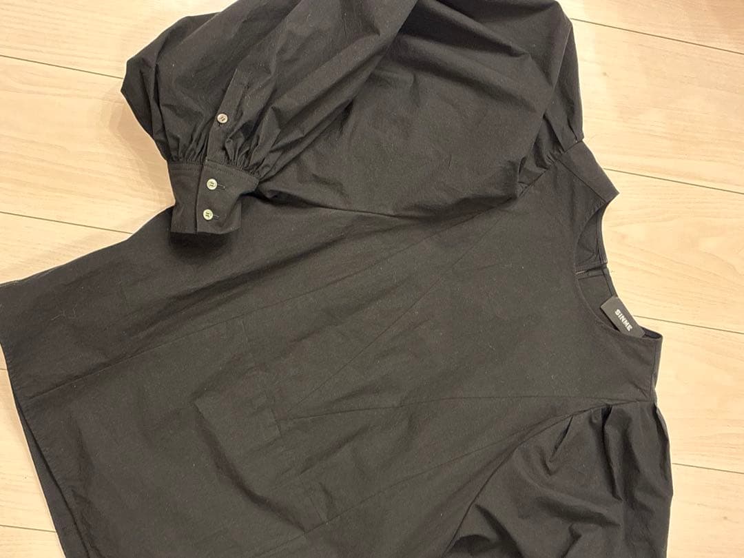 本日限定値下げ☆ sinme ボリュームシャツⅡ ブラック☆完売品 - メルカリ