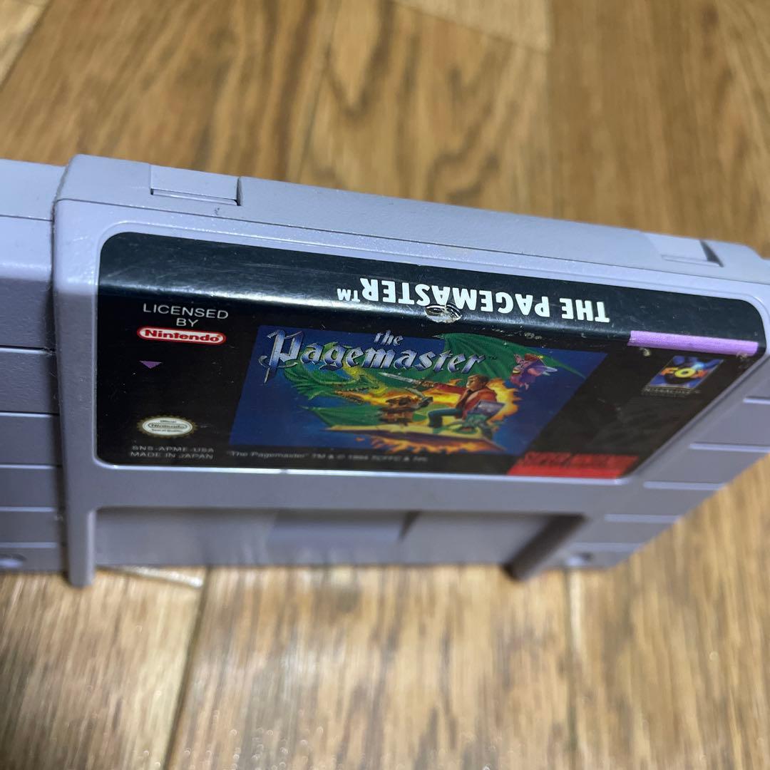 SNES The Page Master 海外 スーパーファミコンの通販はau PAY