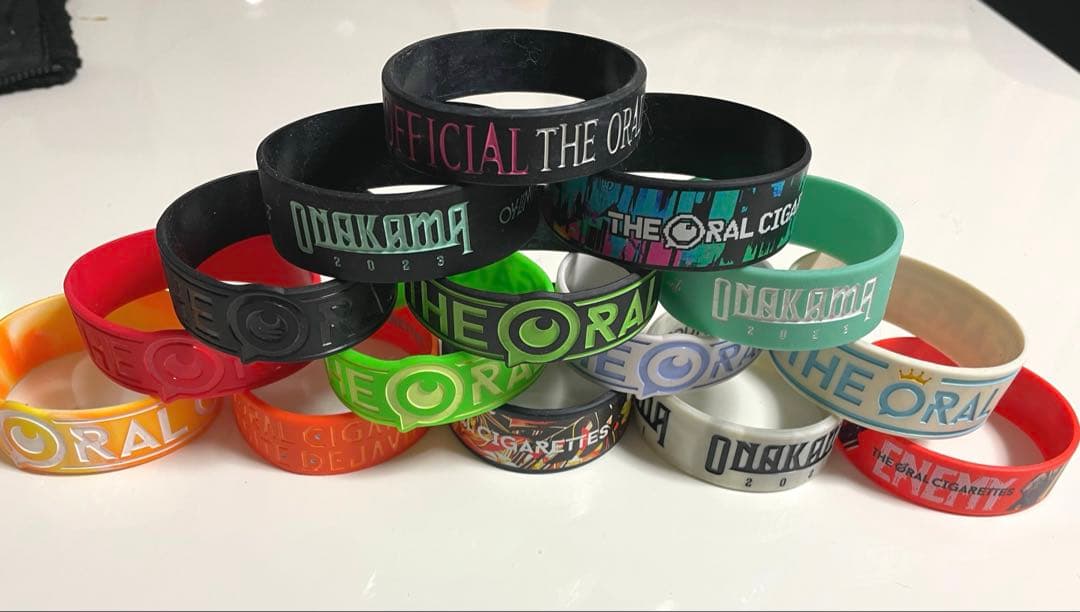 THE ORAL CIGARETTES ラバーバンドセット 25本 商品詳細ページ | THE ORAL CIGARETTES OFFICIAL SHOP | 愁ラババン