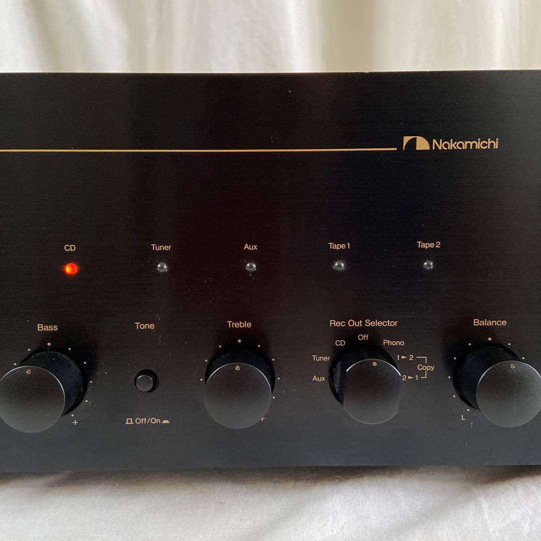 NAKAMICHI IA-2 プリメインアンプ300台限定極太ケーブル仕様