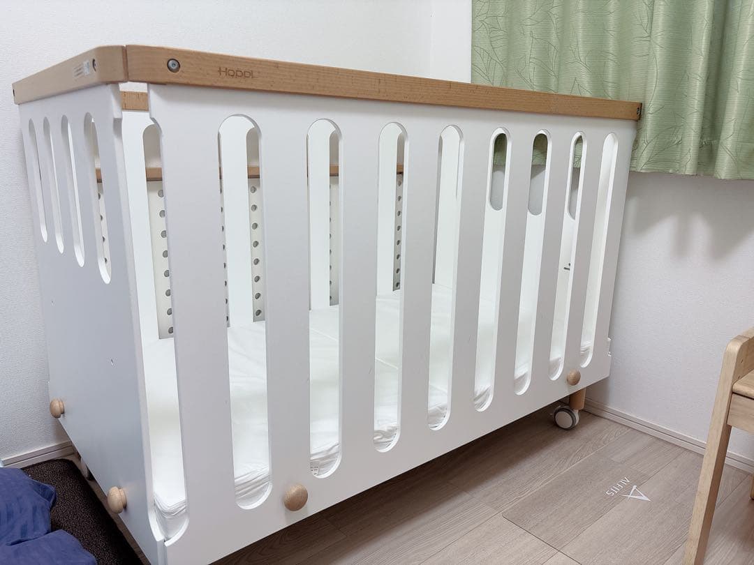 HOPPL bébéd ホワイト ベビーベッド bébéd : HOPPL（ホップル）｜ベビー用品のチェアとキッズデスクなどの