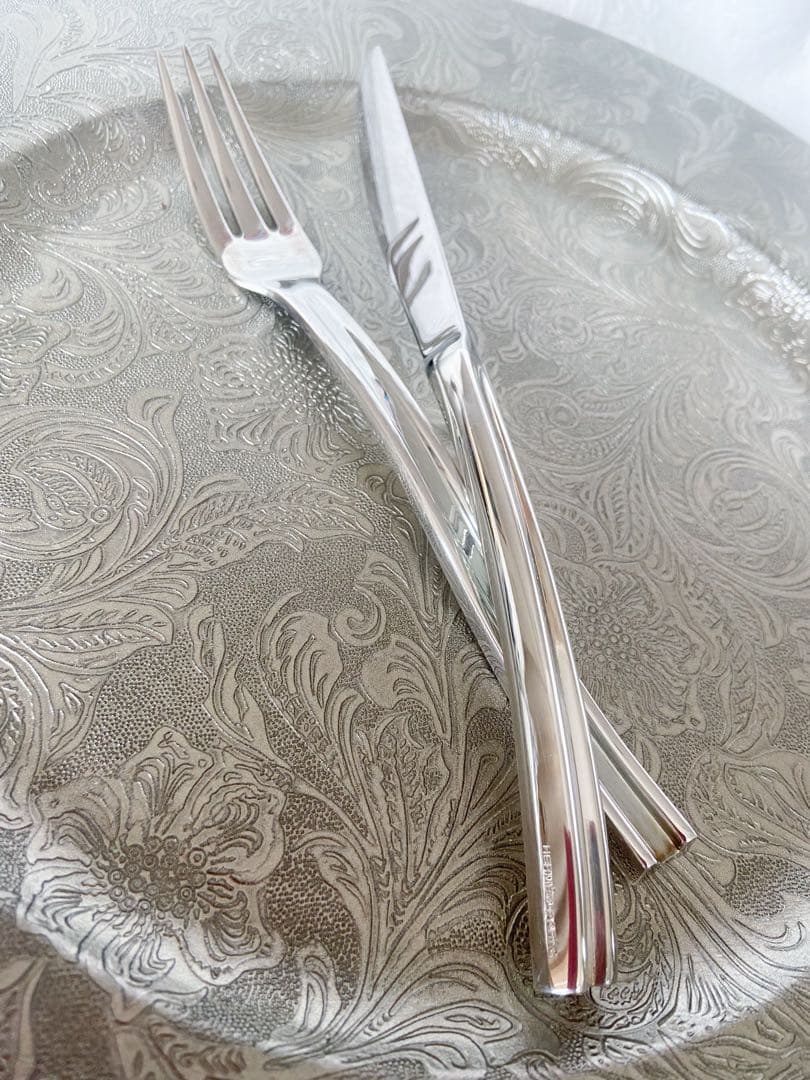 完売　Hデザイン　エルメス　ナイフ＆フォーク 2026年最新】エルメス ナイフの人気アイテム - メルカリ