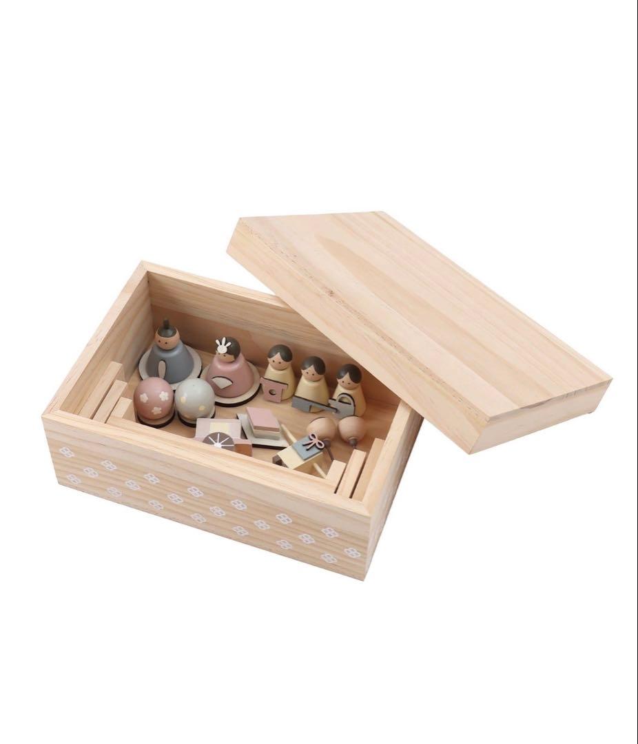 サリュ ひなまつり 収納できる雛人形セット - メルカリ