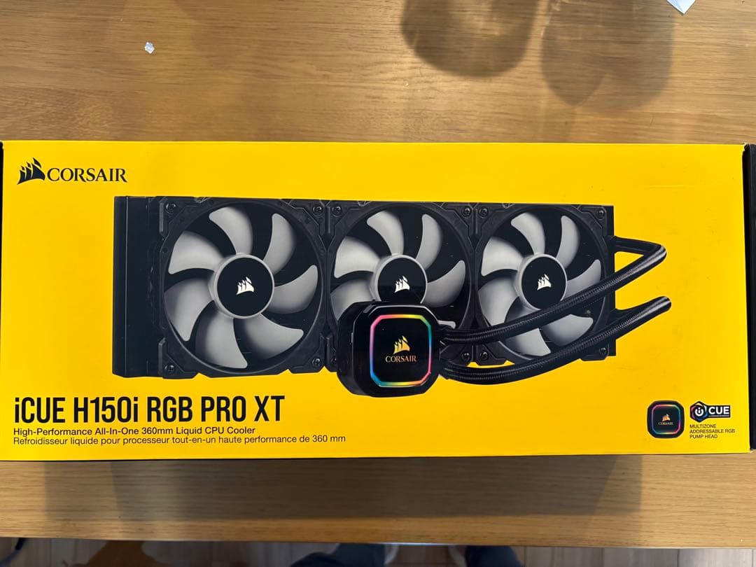 Corsair iCUE H150i RGB PRO XT 360mm クーラー Amazon | Corsair iCUE H150i RGB PRO XT 簡易水冷CPUクーラー 360mm
