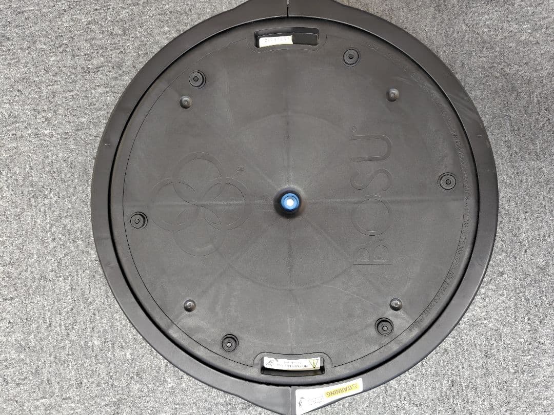 BOSU バランストレーナー ブルー 中古 体幹トレーニング - メルカリ