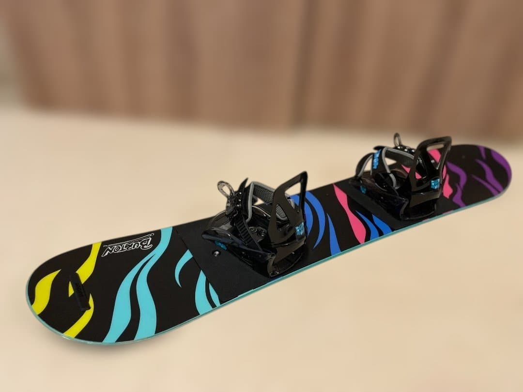 【BURTON 115cm 20.5cm】キッズスノーボードセット