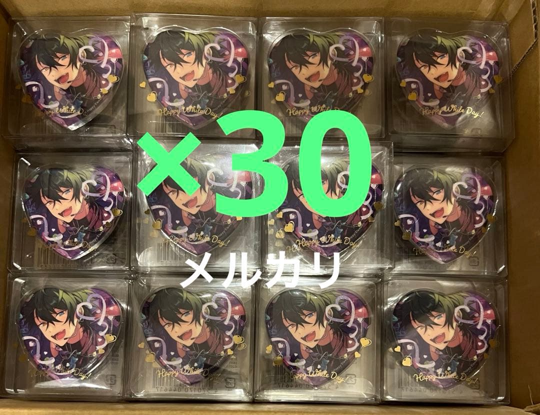 あんスタ　影片みか　ホワイトデーハート缶バッジ ホワイトデー ハート缶バッジ – pattythree公式通販サイト