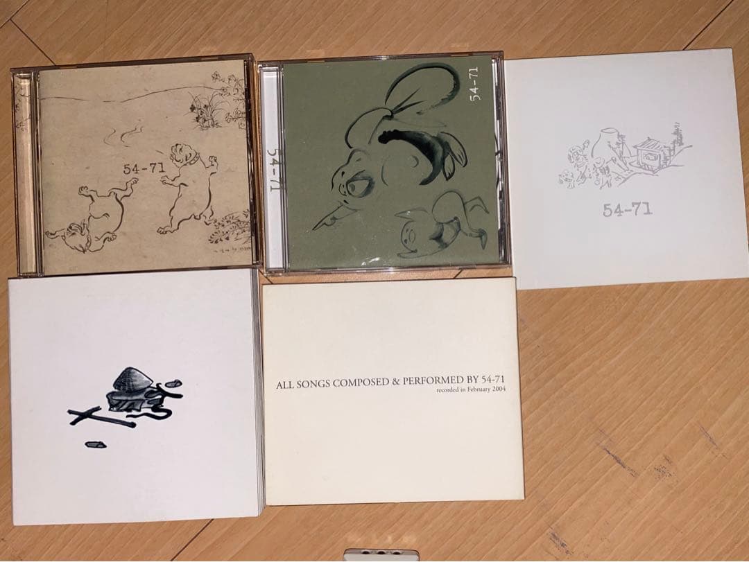 54-71 ⁄ CD5枚セット➕DVD 54-71 / CD5枚セットDVD 中古CD