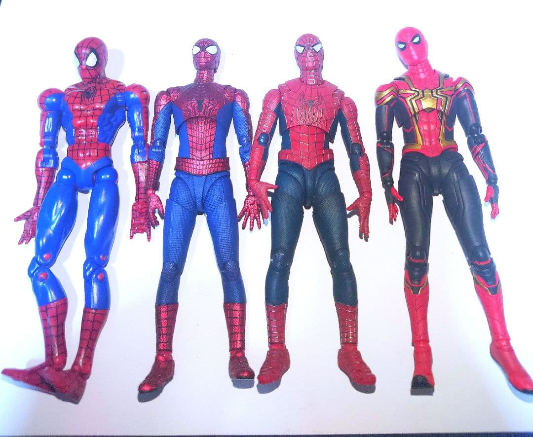 スパイダーマン 4体セット フィギュアーツ - メルカリ