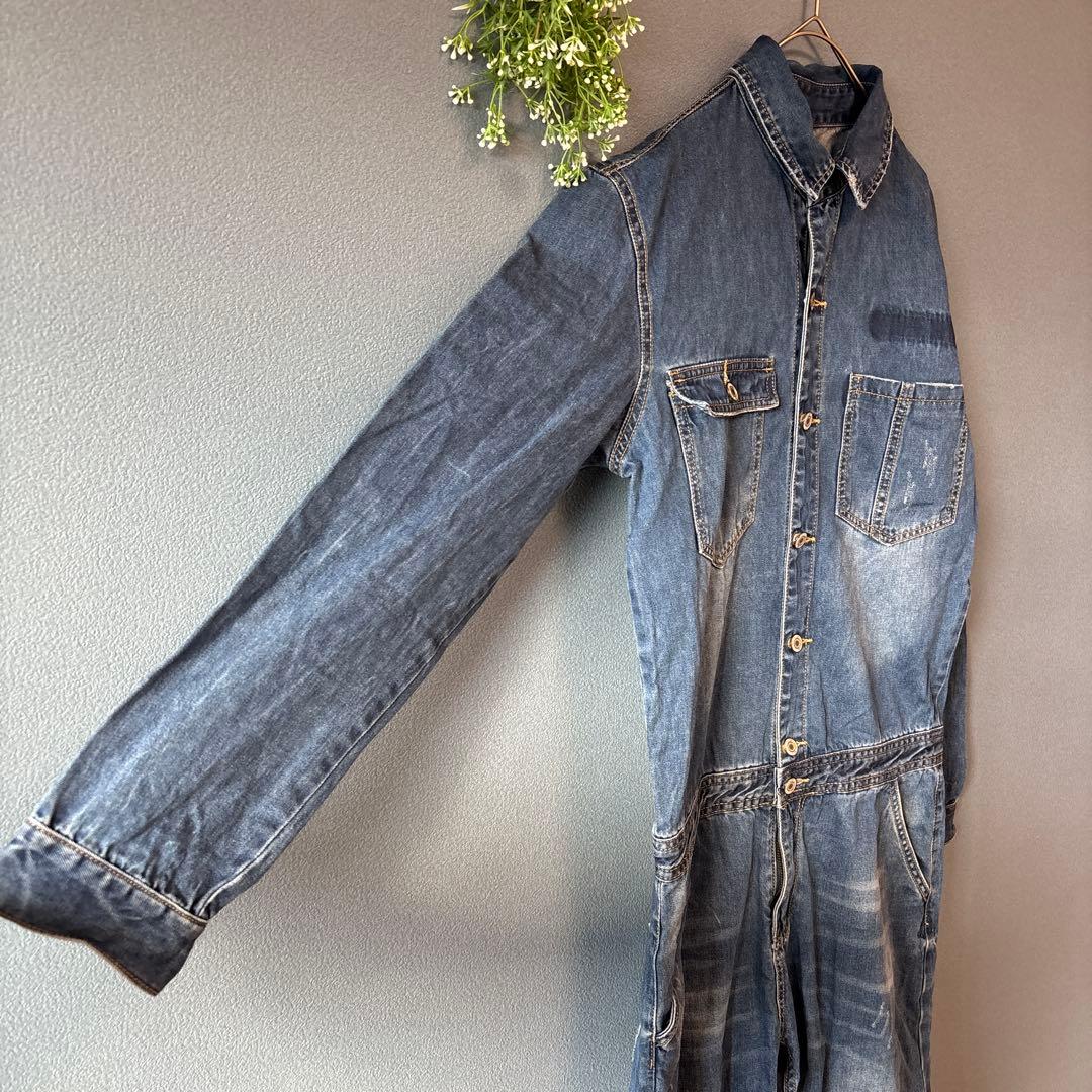 JEAN SEN［L］大人カジュアル◎こなれ感◎ダメージ加工デニム