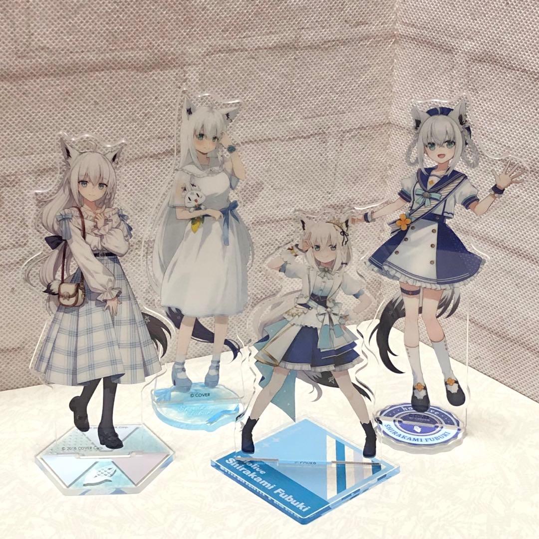 ホロライブ 白上フブキ アクスタ 4点セット - メルカリ