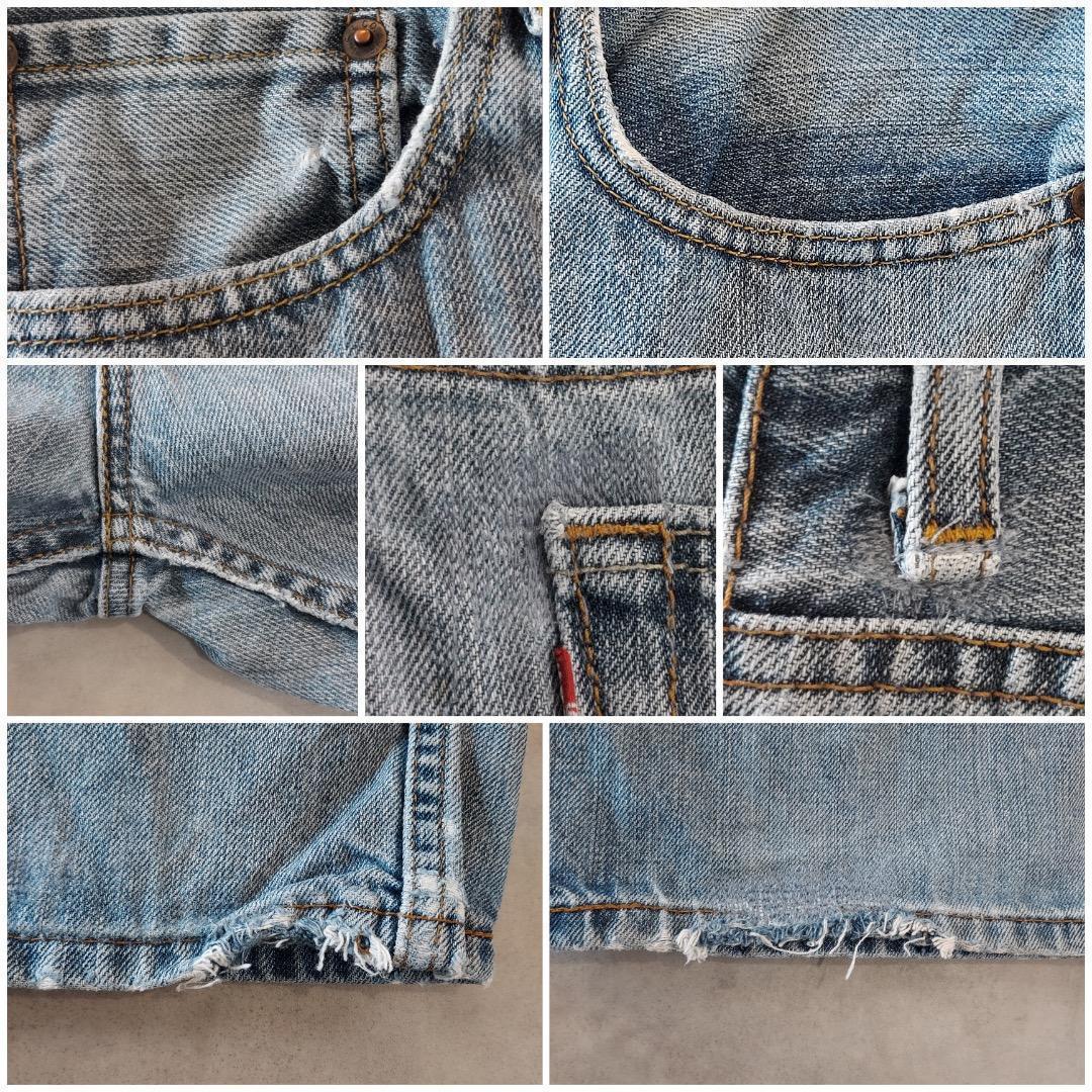 リーバイス569 Levis W34 ブルーデニム 青 ボトム 古着 16824 - メルカリ
