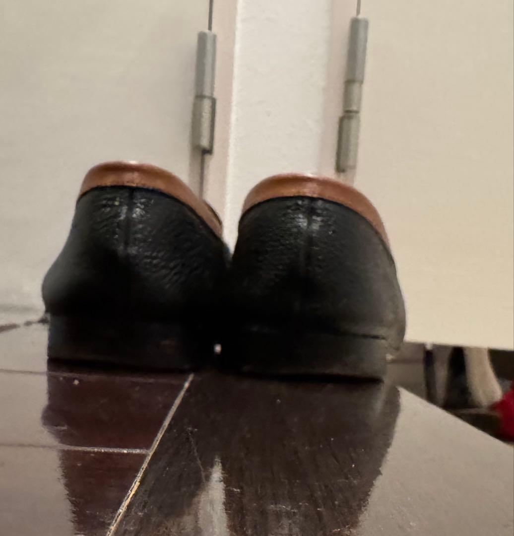 J.M.WESTON ローファー シボ革 7E