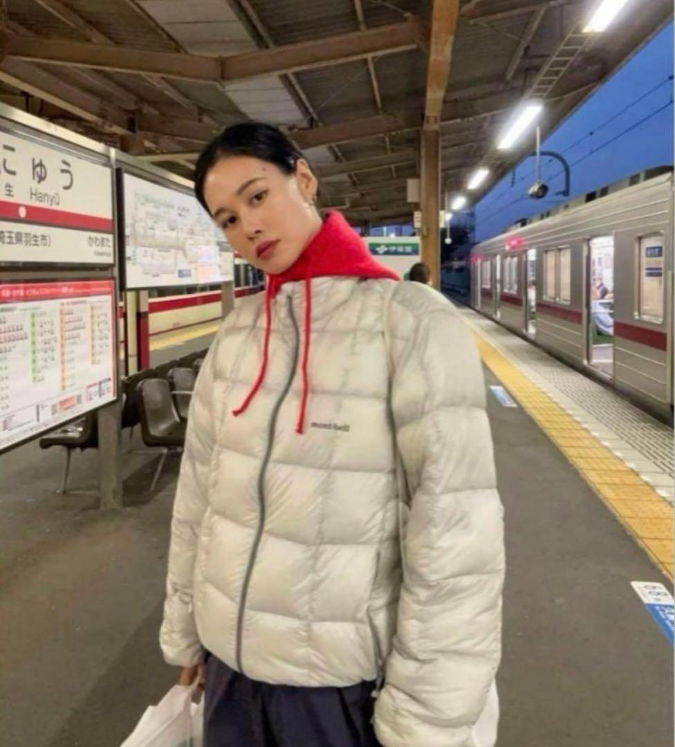 田中シェンさん着用 モンベル mont-bell スペリオダウンジャケットM