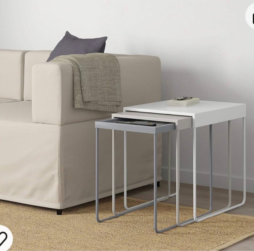IKEA GRANBODA グランボダ 3連セット ネストテーブル - メルカリ
