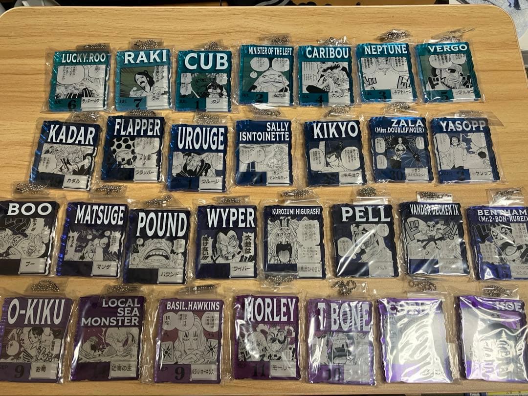 ONE PIECE BASE SHOP くじ アクリルブロックチャーム 29点 - メルカリ