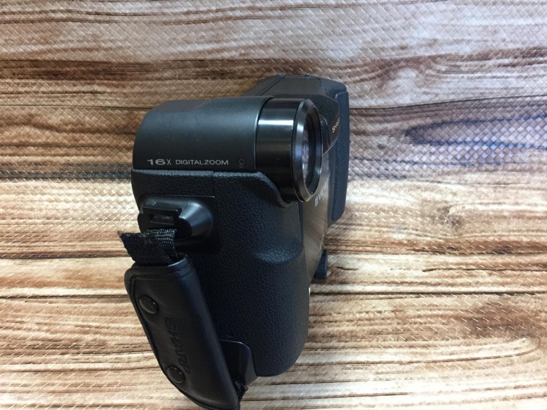 撮影再生ダビングOK　美品　SHARP　VL-EL13　付属品有　Video8