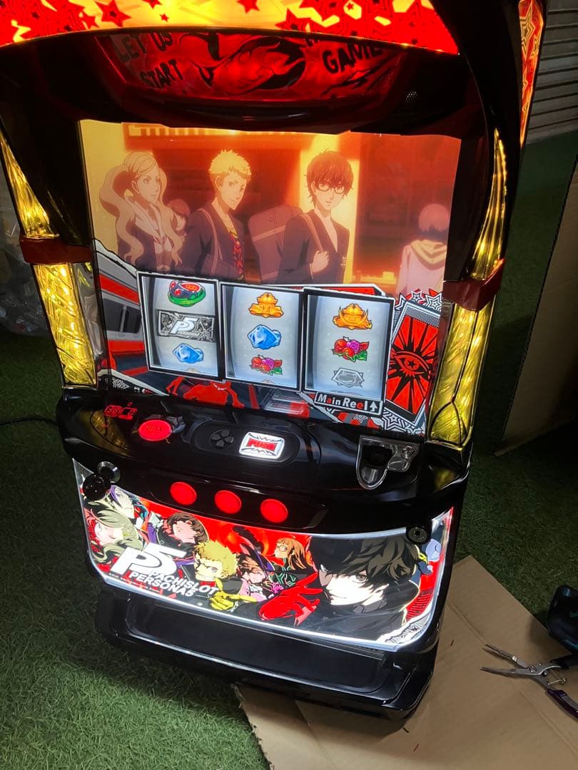 まじ卍ー　　無段階ボリューム スロット　ペルソナ5 実機 パチスロ ペルソナ5 | Slot Shop NIT