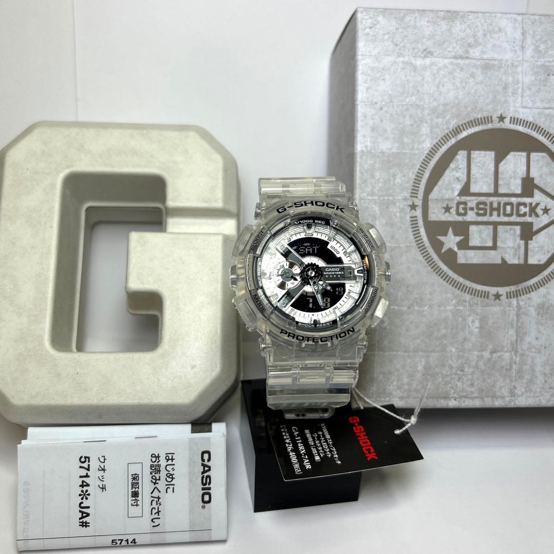 CASIO G-SHOCK 40周年限定モデル GA-114RX-7AJR - メルカリ