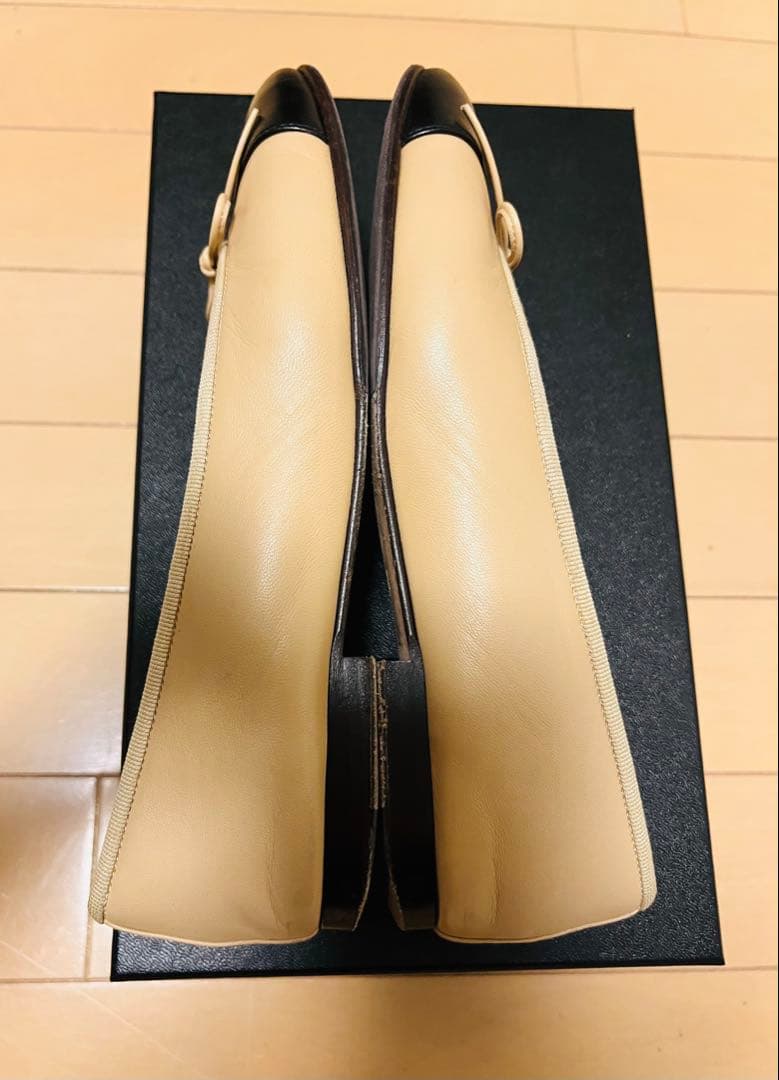 CHANEL バレリーナ バイカラー 37.5 - メルカリ