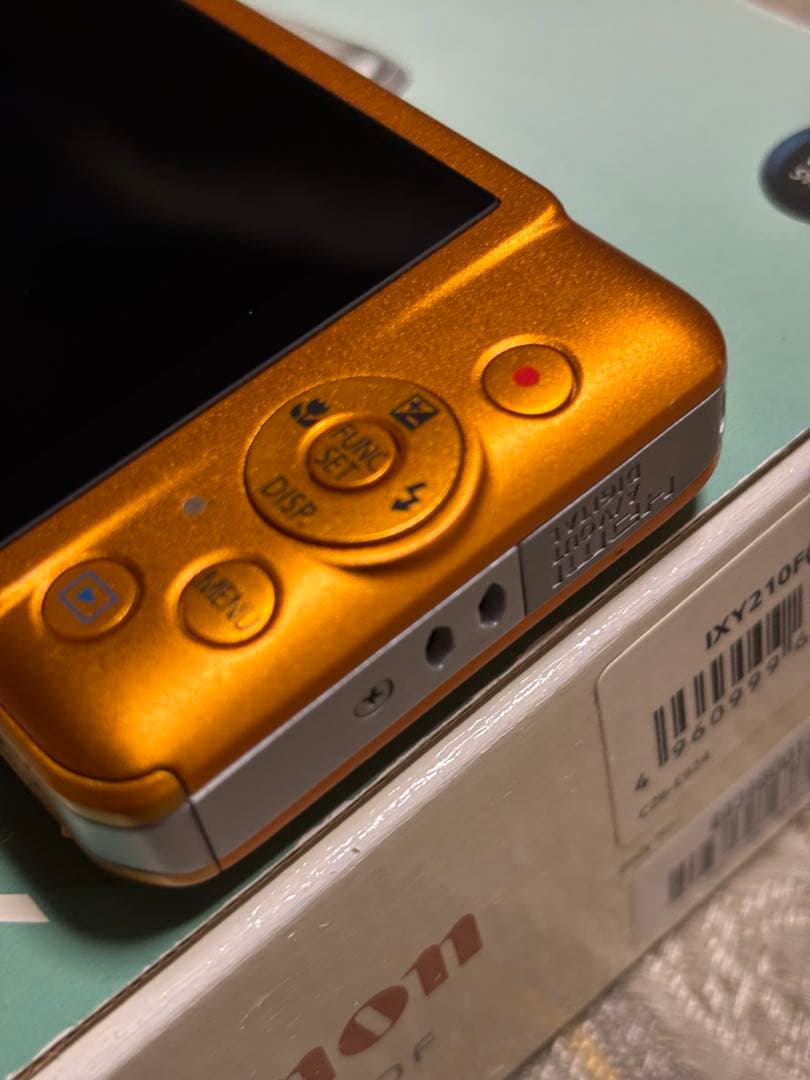 キヤノン コンパクトデジタルカメラIXY 210F オレンジ - メルカリ