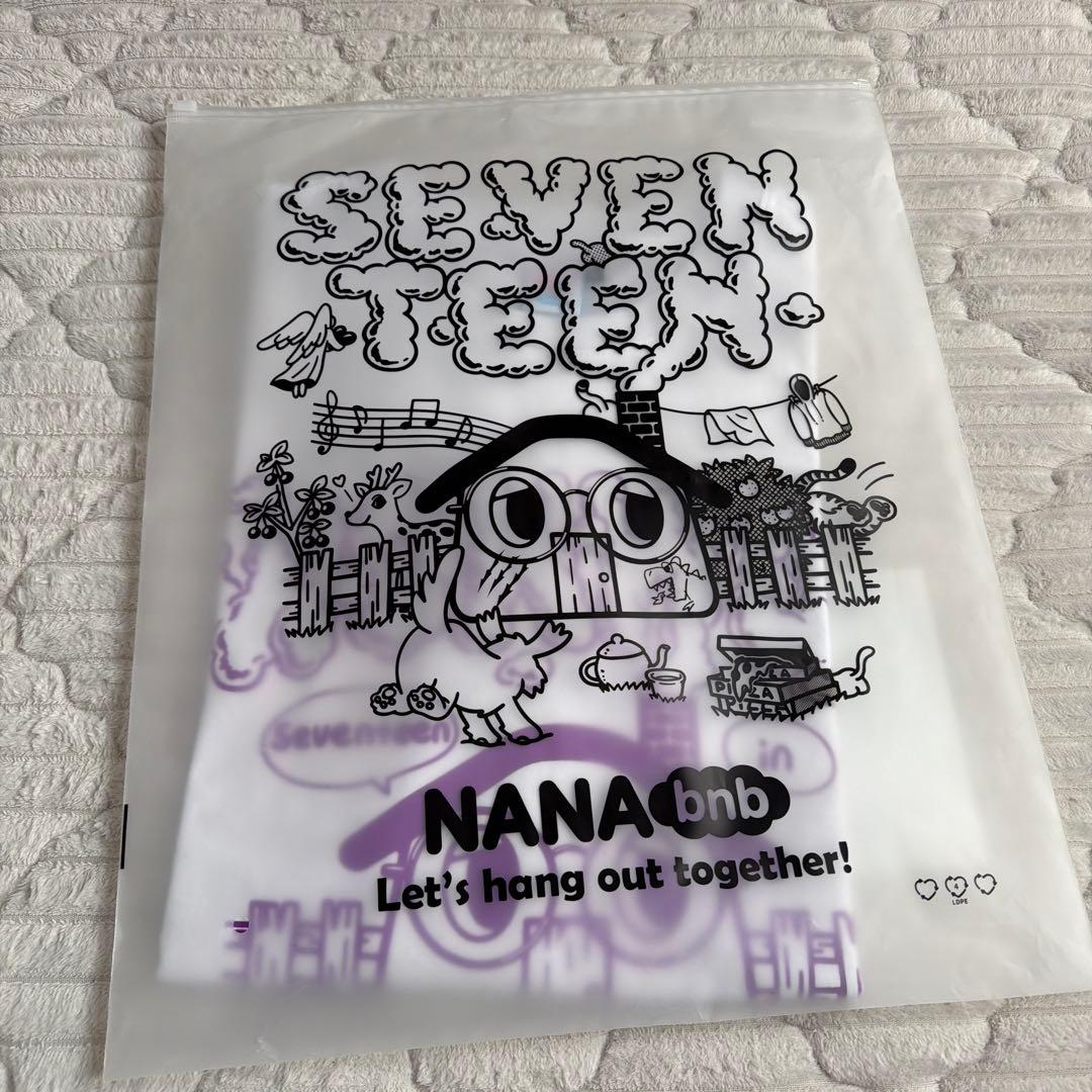 新品未使用 ナナ民民泊 Seventeen Tシャツ ウォヌ Lサイズ NANA bnb
