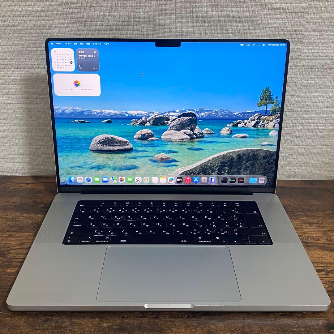 MacBook Pro M1 Proメモリ16GB/SSD512GB 16インチ MacBook Pro 16インチ Apple M1 Proチップ搭載モデル[2021年モデル/SSD