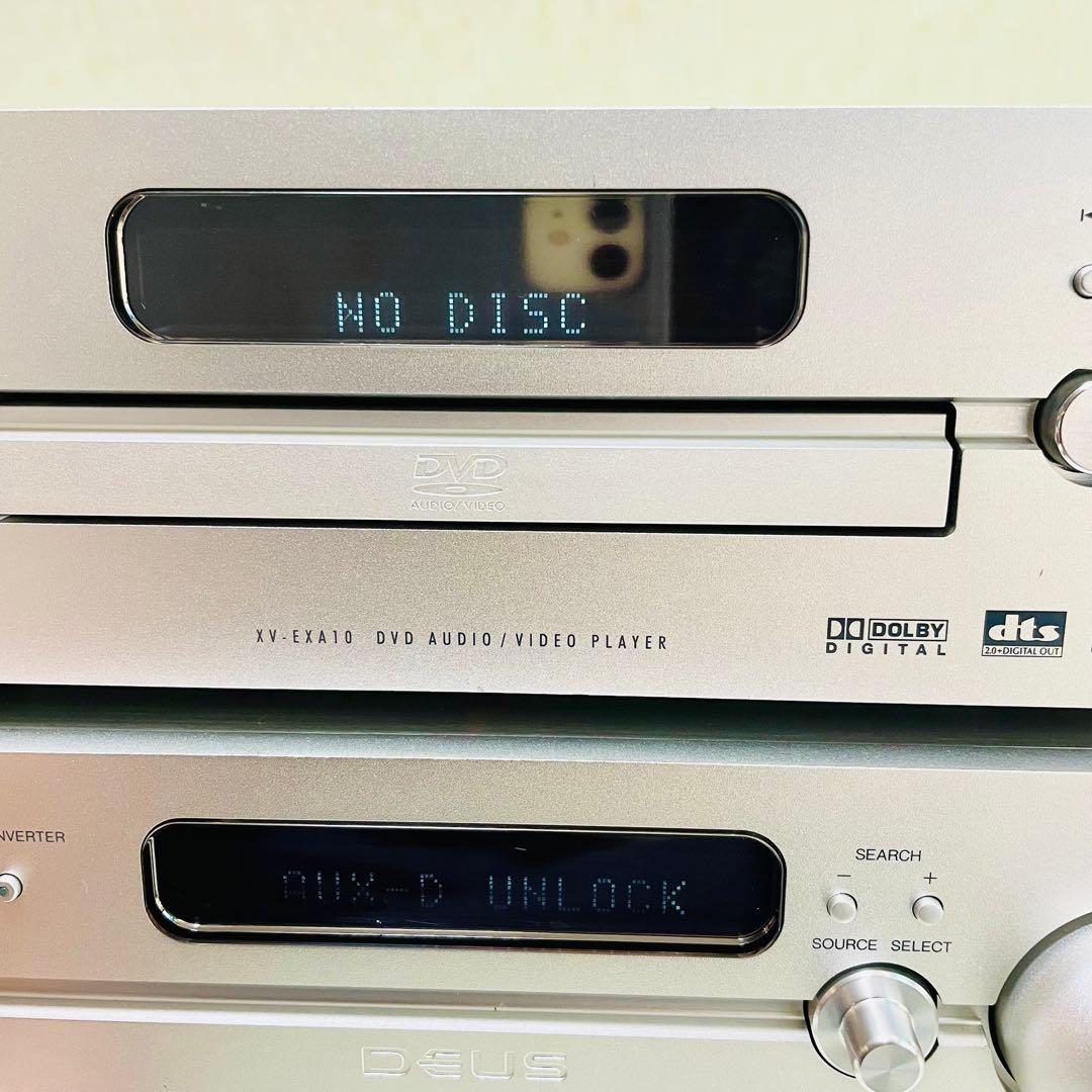 VICTOR xv-exa10 ウッドコーンスピーカー ビクター コンポ cd - メルカリ