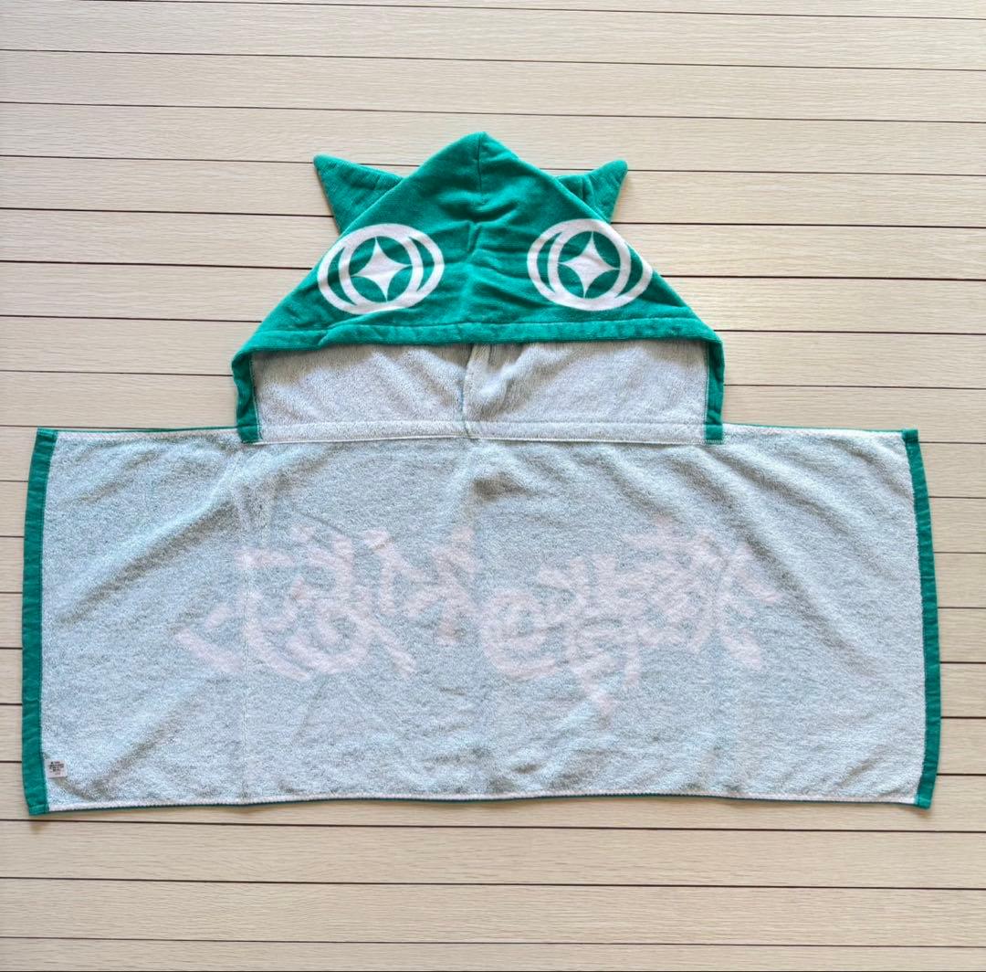超希少】 猫背のネイビーセゾン フェス限定 猫背の化け猫タオル フード