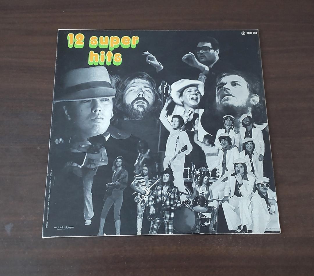 沢田研二 　１２ SUPER HITS　　海外オムニバス盤LP 沢田研二 12 SUPER HITS 海外オムニバス盤LP 沢田研二 12 SUPER HITS