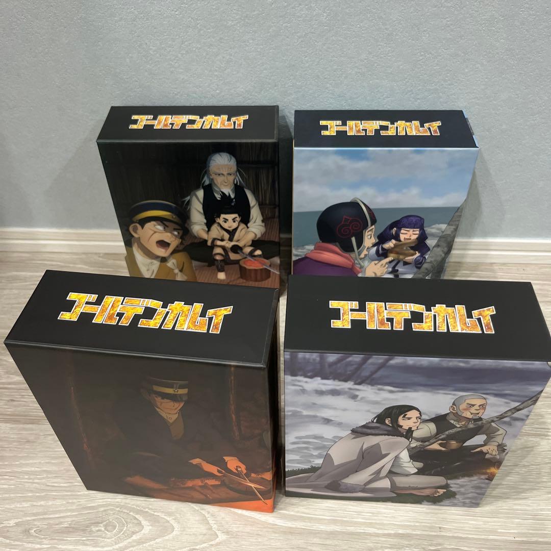 ゴールデンカムイ DVD 全12巻 1期〜4期 box付き - メルカリ