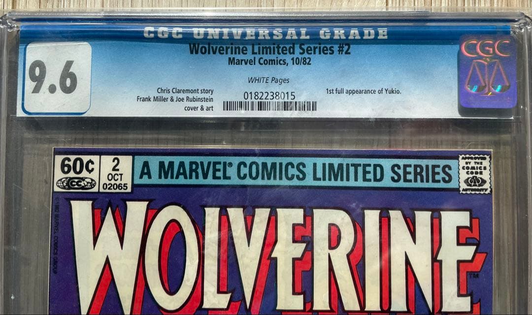 マーベル ウルヴァリン2 CGC フランク・ミラー クリス・クレアモント