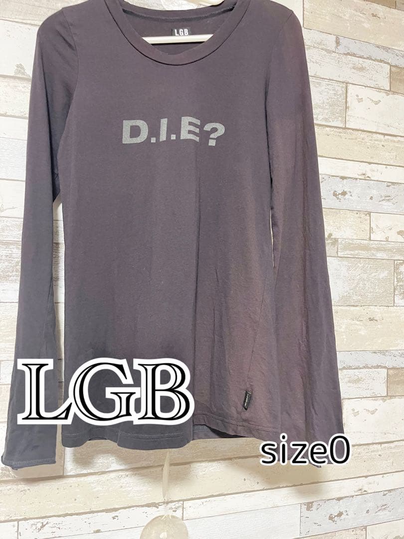 【蔽】LGB ラインストーンスカルプリント Tシャツ size0 ラインストーン スカル デザインTシャツ[品番：TLKM0001792]｜T-LINK