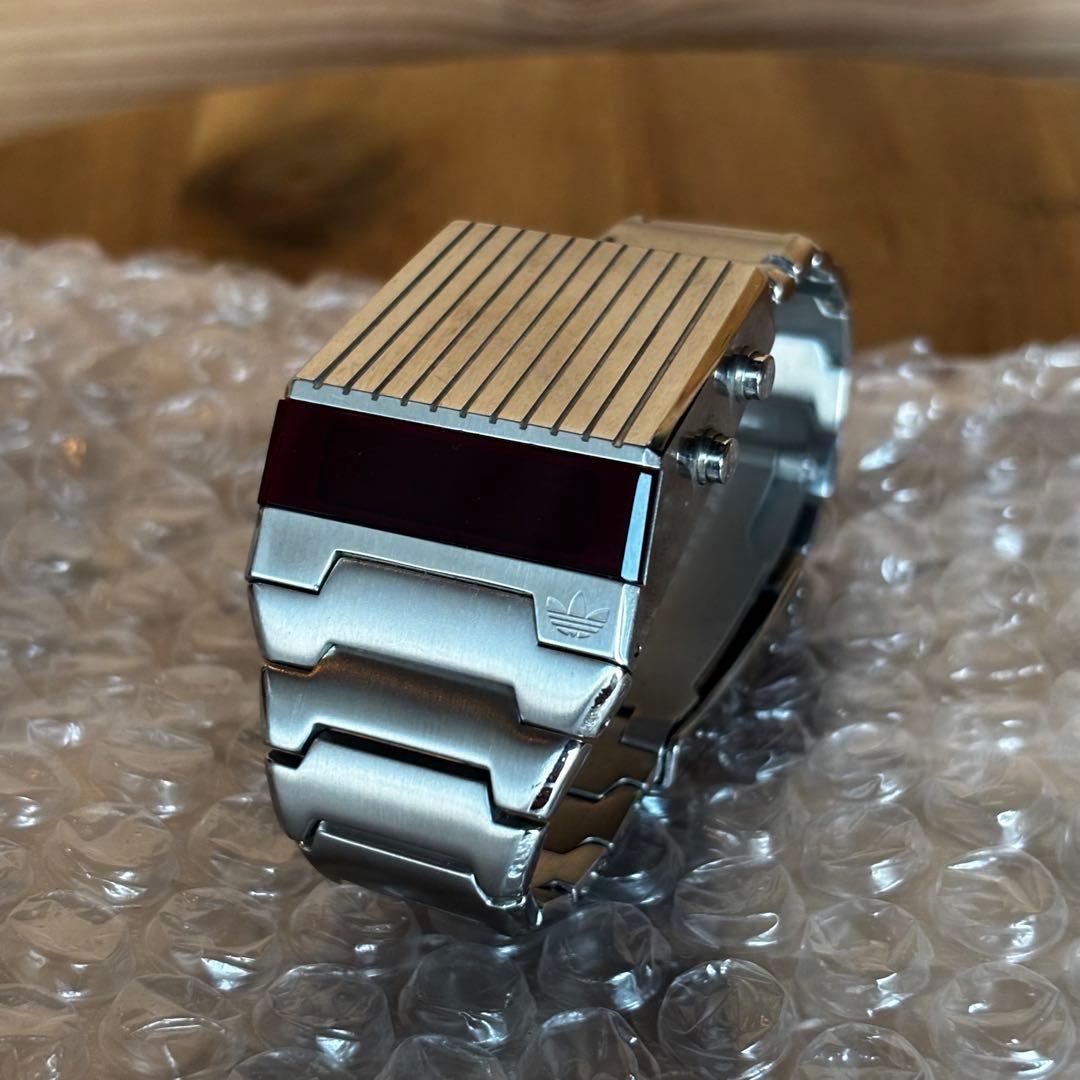 adidas ヴィンテージ 腕時計 LED - メルカリ