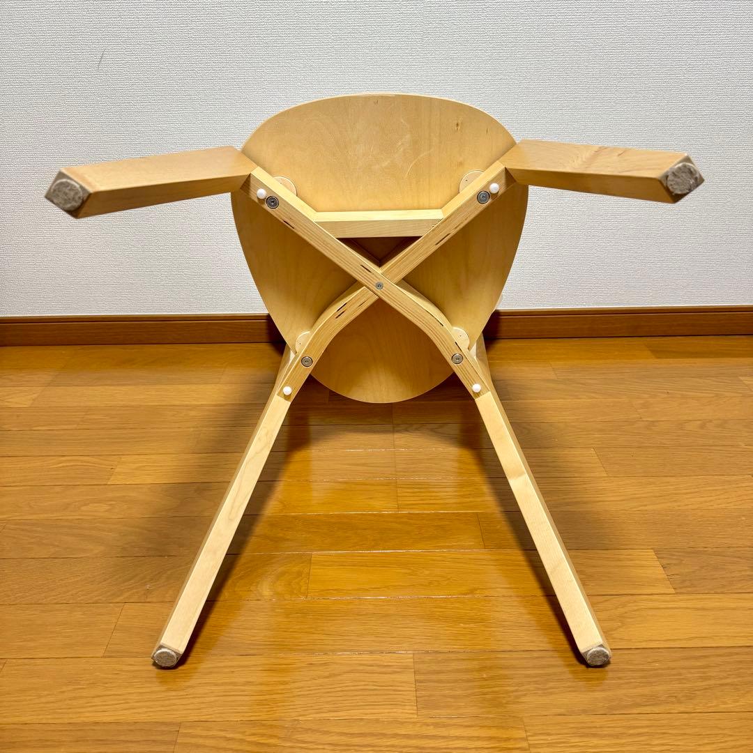 極美品】IKEA ホワイトダイニングチェア NORDMYRA ノールドミーラ