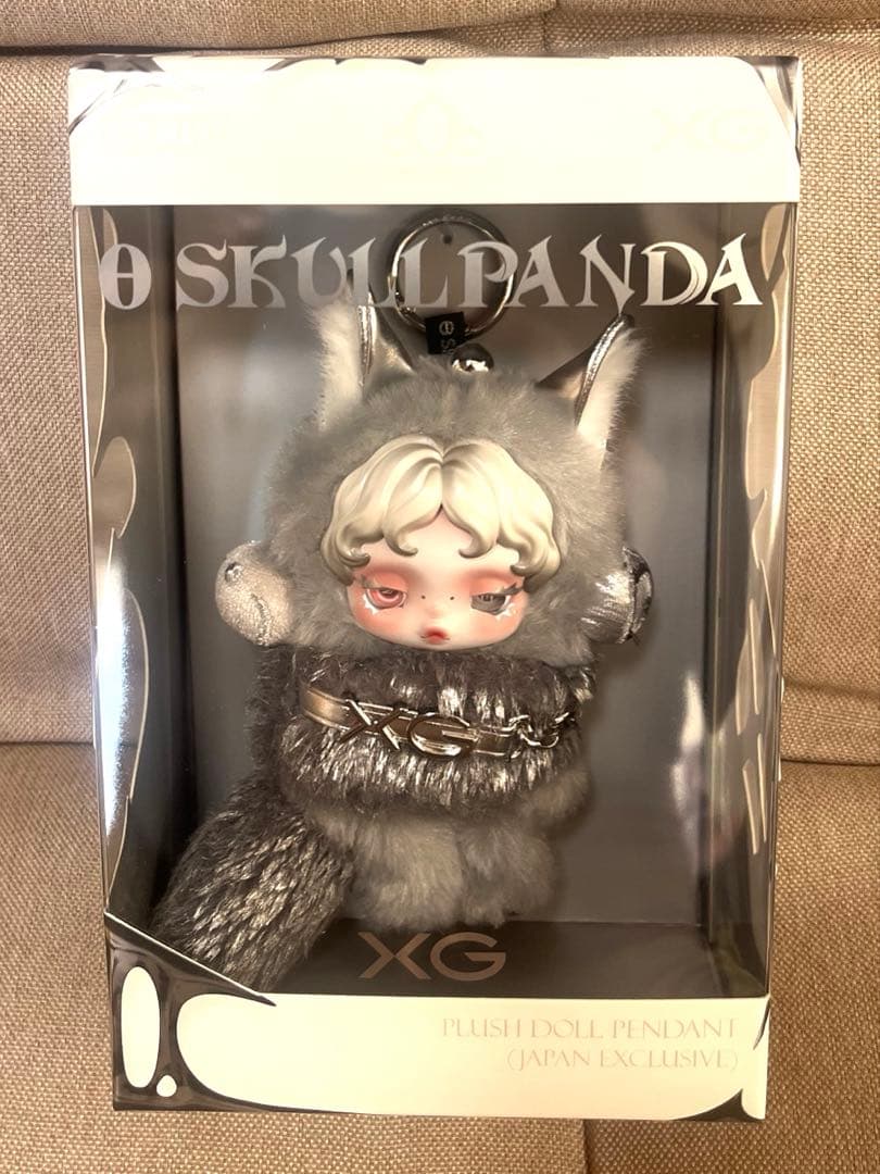 しっぽ大き目】【目綺麗】【メイク濃い目】スカルパンダ × XG