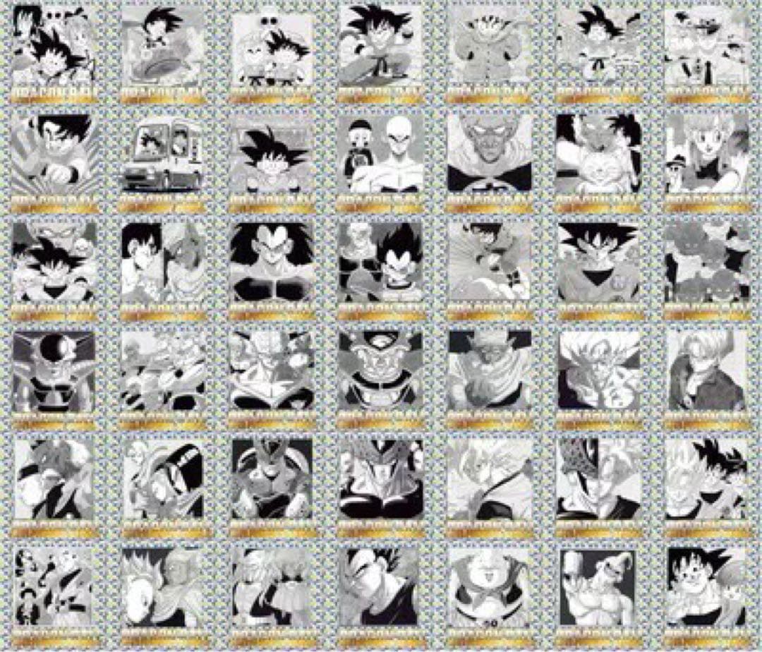 ドラゴンボール ウエハースシール 40周年記念　フルコンプリート　全42種 ドラゴンボール ウエハース シール 40周年記念 全42種 フルコンプ