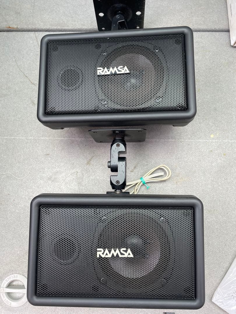 RAMSA ラムサ スピーカー 2基セットWS-A10-K - メルカリ