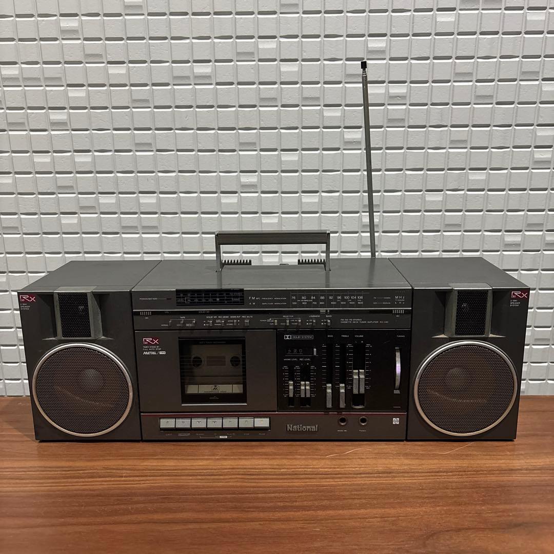 National ナショナル RX-C60 ラジカセ 昭和レトロ - メルカリ