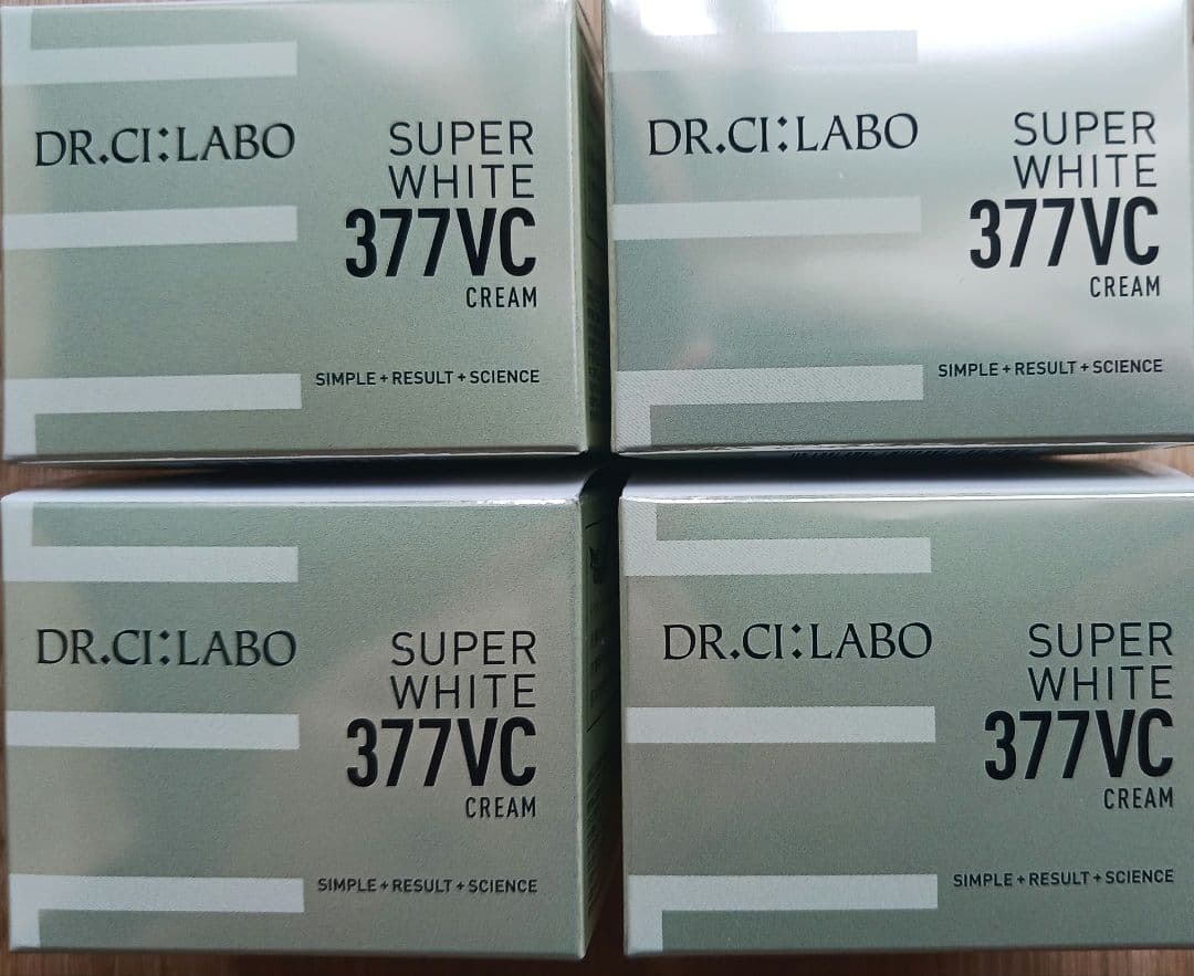 【4個】ドクターシーラボ 美白クリーム 377VC 50g×4 377VC グロウクリーム｜口コミ・効果もご紹介｜ドクターシーラボ（DR