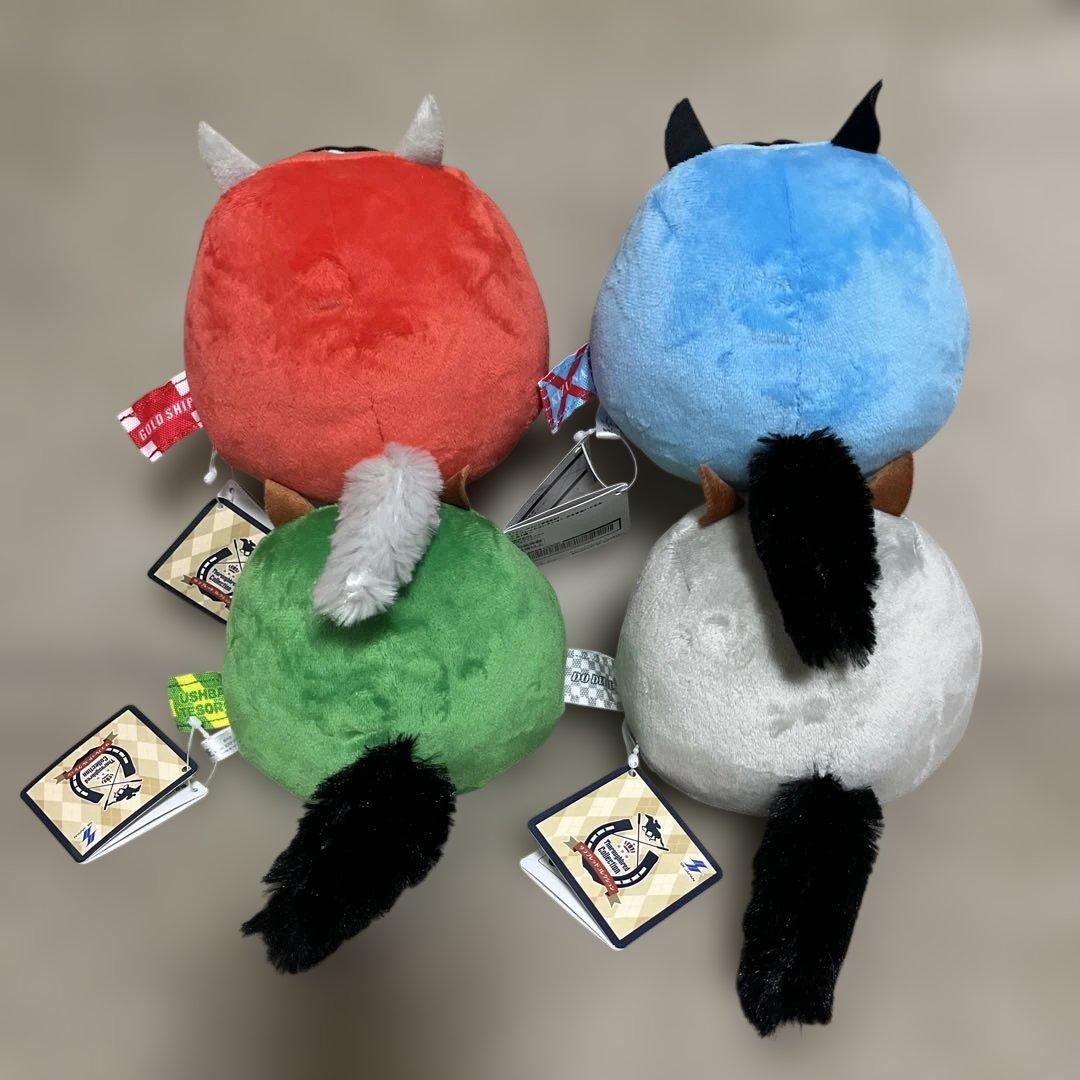 サラブレッドコレクション だるまぬいぐるみ全4種セット www.cosaga.com