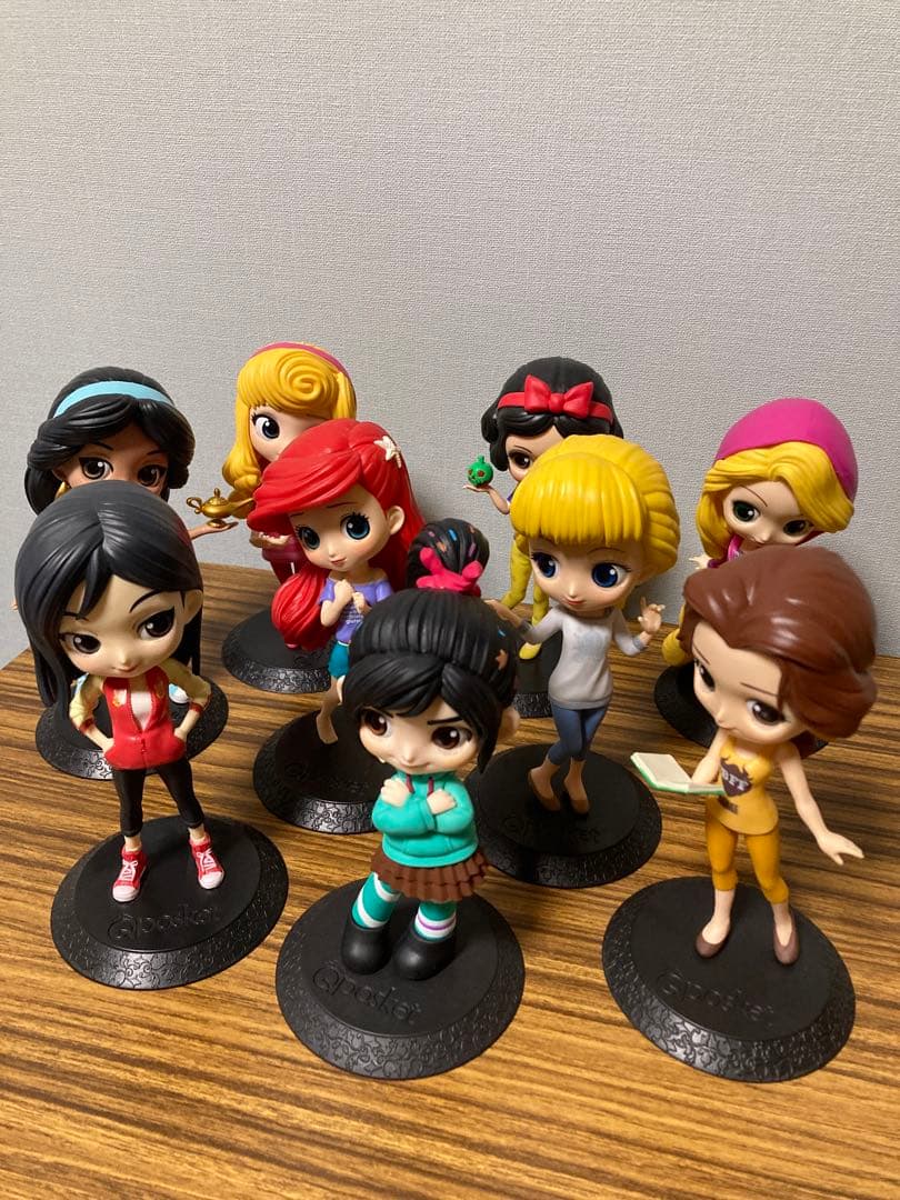 Qposket ディズニー プリンセス シュガーラッシュ 9種セット - メルカリ