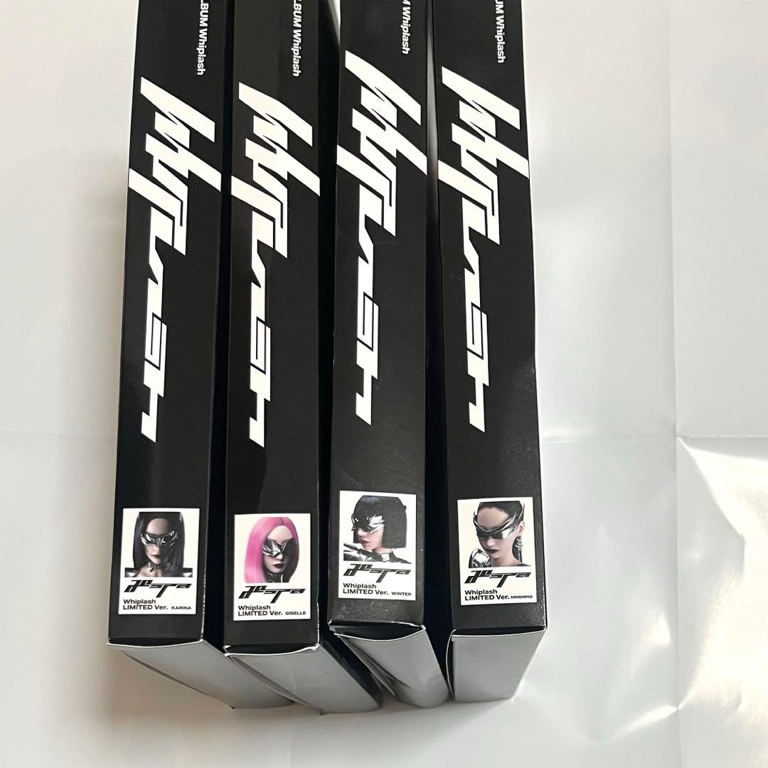 aespa whiplash limited 全員 Tシャツ トレカ セット - メルカリ